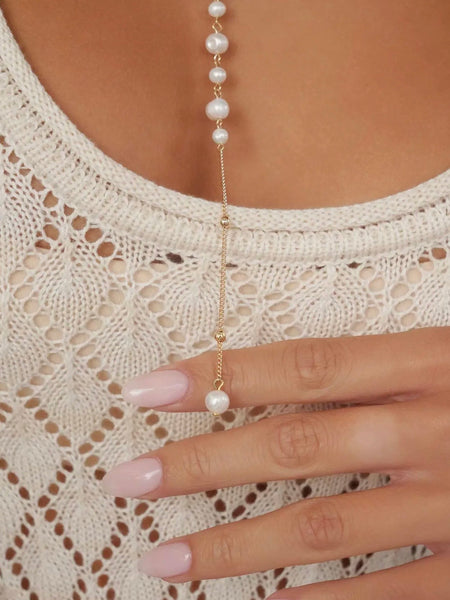 Coastal Pearl Lariat