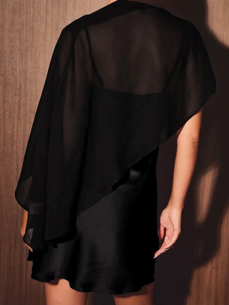 On The Fly Mini Dress in Black