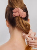 Recycled Fabric Cloud Scrunchies 3pc