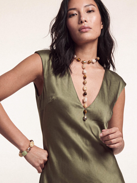 Serene Stone Lariat