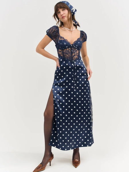 Casey Maxi Dress in Navy