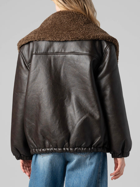 Icon Status Jacket in Dark Brown