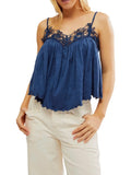Kayla Tank in Dark Denim