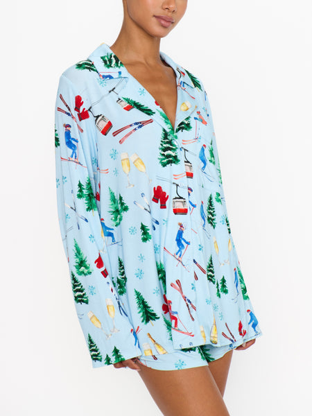 Favorite PJ Set in Slopes & Sips Jersey
