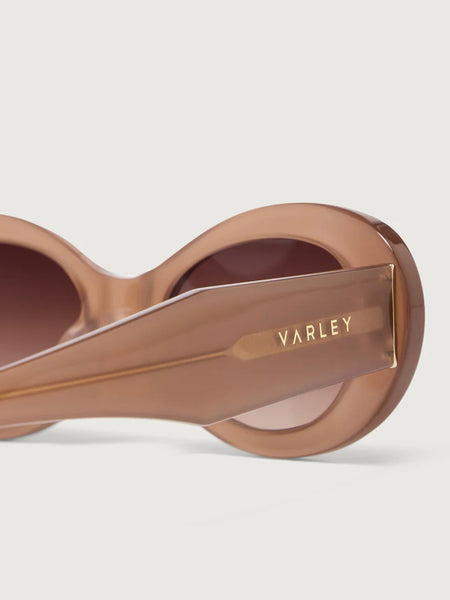 Bethnall Oval Sunglasses in Cocoa Taupe