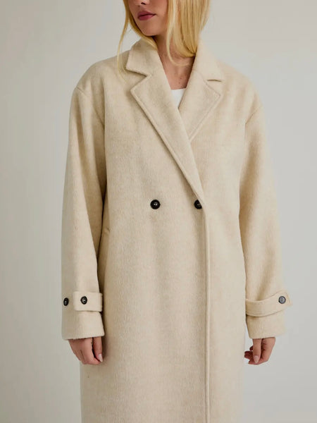 Don't Dwell On It Coat in Cream