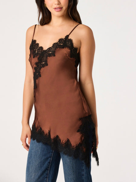Laura Top in Brown