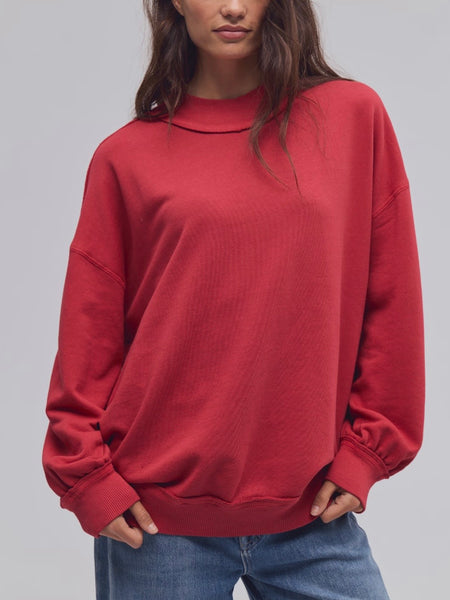 Palm Springs Pullover in Salsa