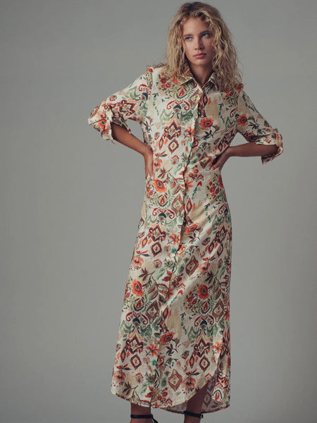 Printed & Proper Dress in Multi