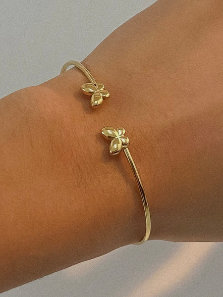 Poppy Butterfly Cuff