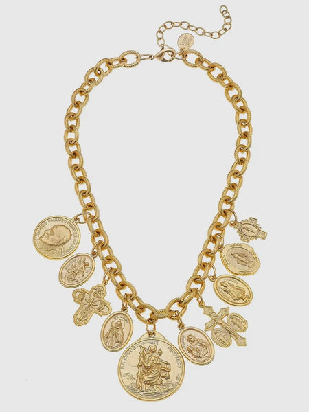 Saints Charm Necklace