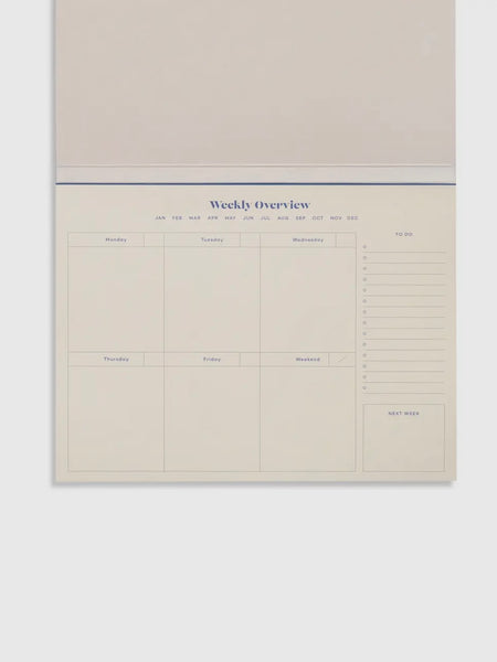 Joy Undated Weekly Desk Planner
