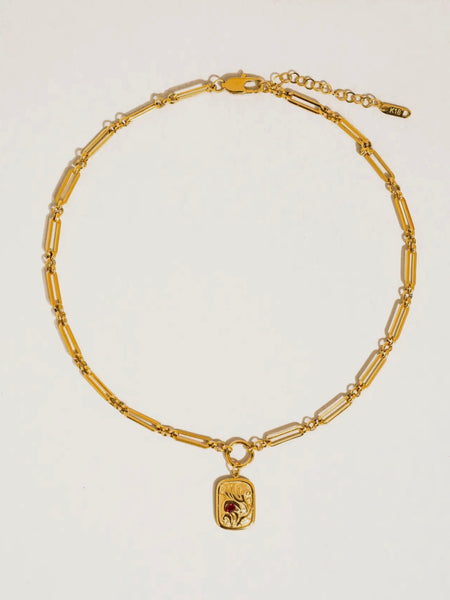 Clarimond Rectangle Chain Necklace
