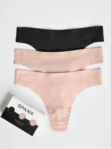 Fit-To-You Thong 3-Pack in Multi Neutral