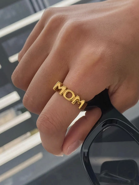 Angel MOM Ring