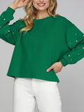 Still On The Nice List Sweater in Green