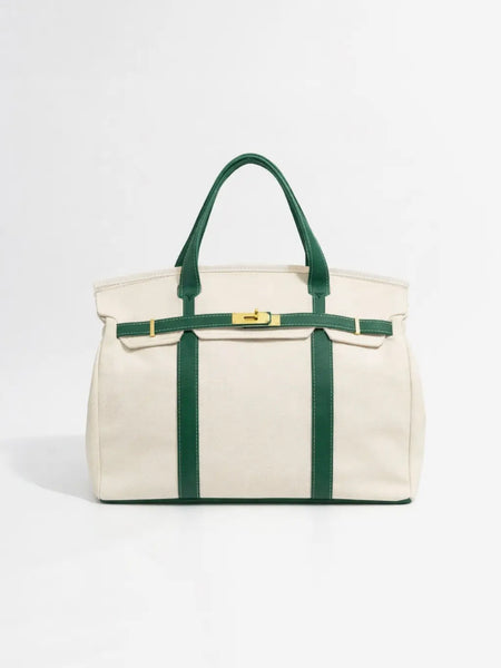 Boatkin Canvas Boat Bag in Green