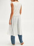 Twice As Nice Maxi Top in Ivory