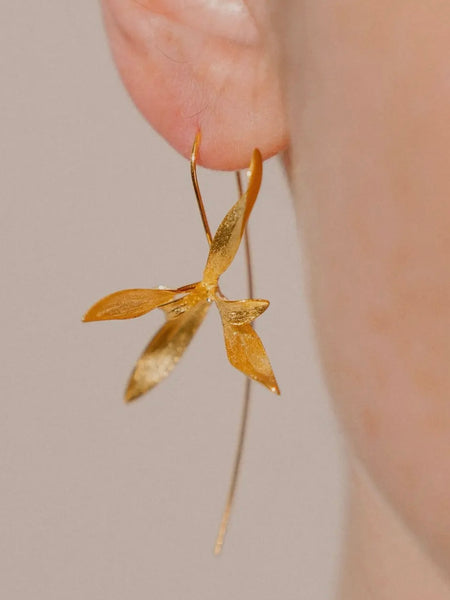 Orchid Earrings