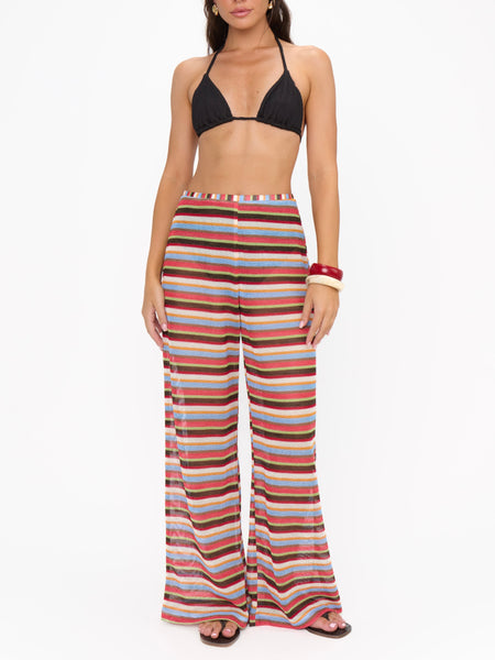 Kenny Pants in Sunkissed Stripe Knit