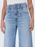 Lana Double Button Jean in Terrace