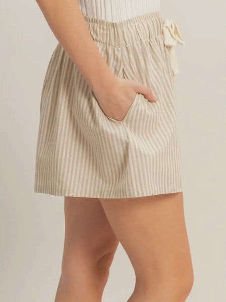No Time To Waist Short in Taupe