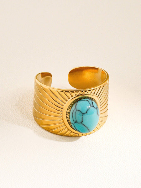 Reef Stone Ring in Turquoise