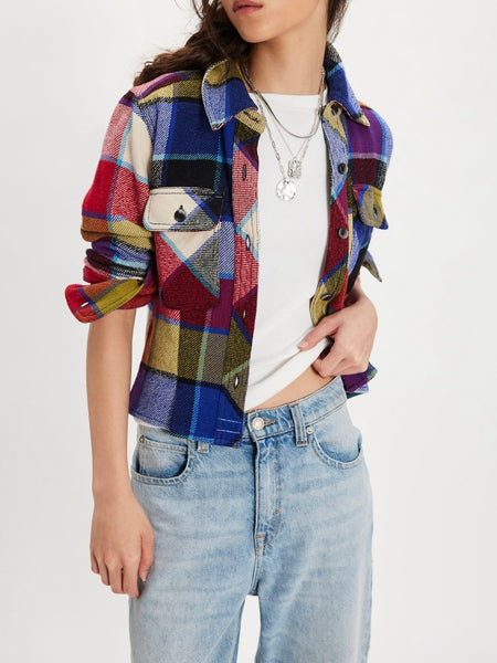 Winnie Plaid Shirt in Country Combo