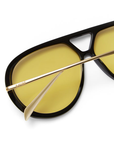Harley Sunnies in Black & Yellow