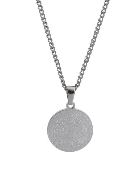 Prayer Warrior Necklace in Silver
