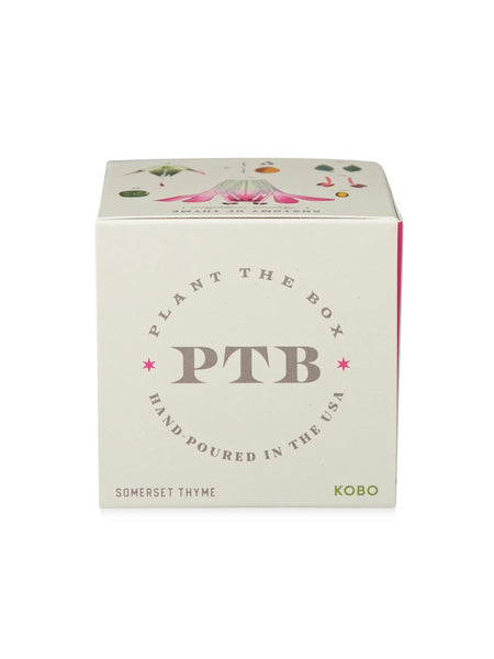Plant The Box Candle in Somerset Thyme