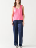 Silky Soft Tank in Bright Pink