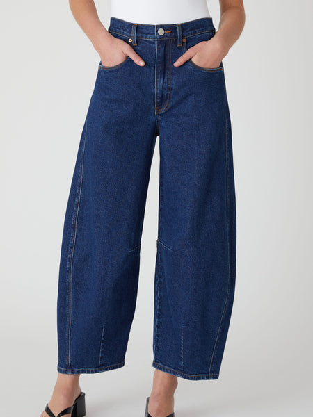 Deep Down Barrel Jean in Dark Indigo