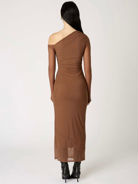 Lyra Dress in Truffle