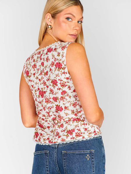 Mimi Top in Southern Roses