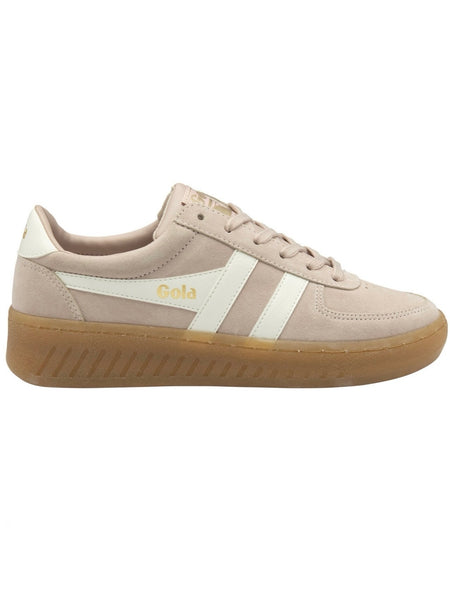Grandslam Suede Sneakers in Rose & Off White