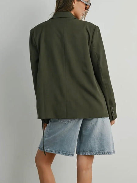 Boss Blazer in Olive