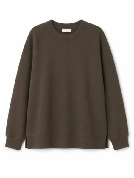 Sevilla Oversized Raglan in Dark Olive