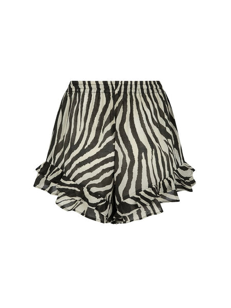 Zevra Shorts in Washed Charcoal