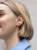 Spruced Up Santa Earring Set
