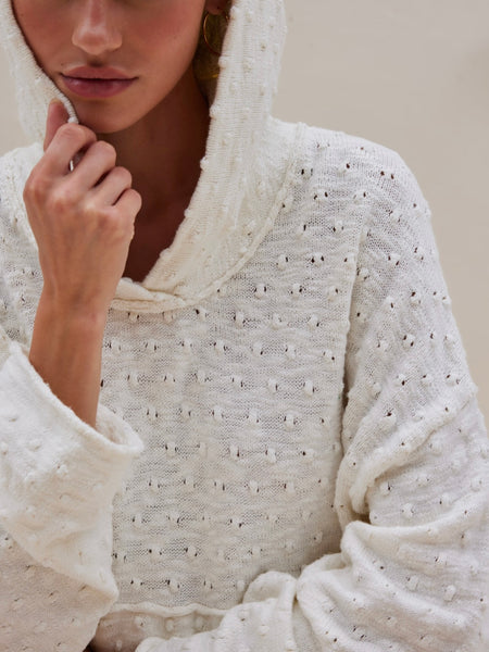 Lake Side Hoodie in Marshmallow