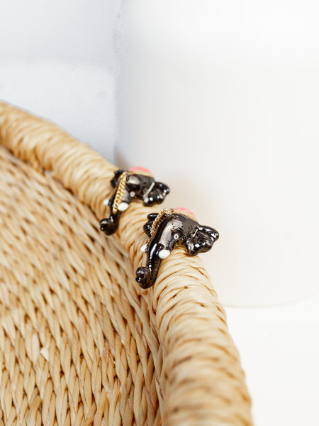 Leopard Sitting Maxi Ring