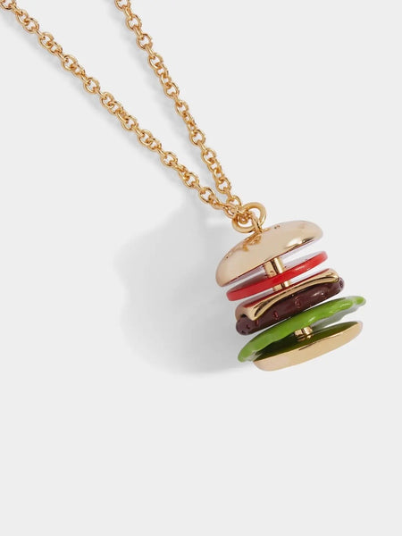 Hot Grill Summer "But In A Million" Hamburger Necklace