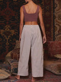 Down The Line Pants in Ivory