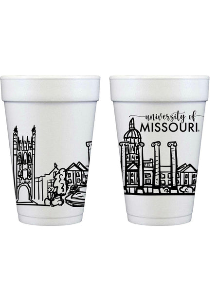 Cheers! Tigers! Foam Cups 10pk