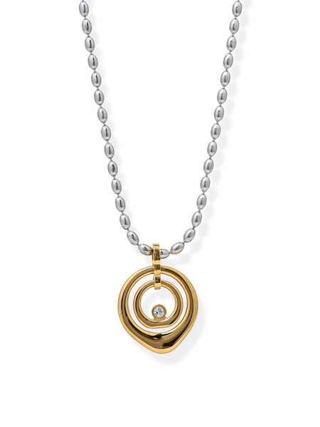 Nova Necklace in Two Tone