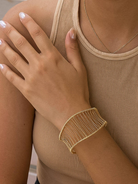 Chantôme Woven Cuff Bracelet