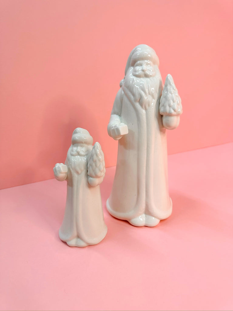 Large Stoneware Santa