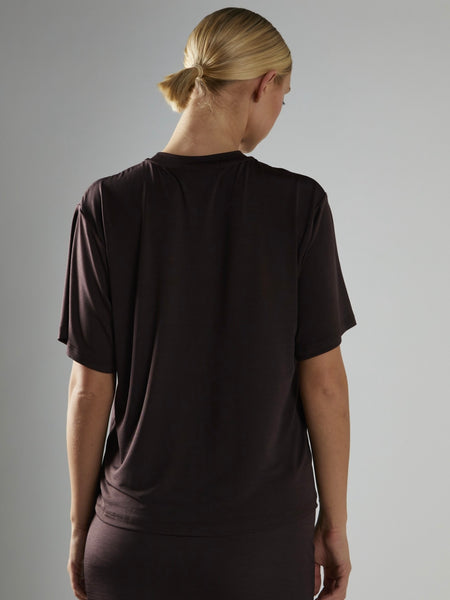 Just A Piece Tee in Bitter Chocolate