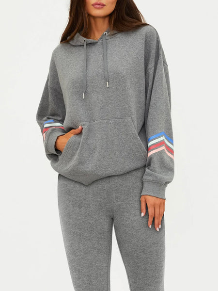 Dess Hoodie in Horizon Heather Grey